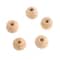 12 Pack: 11mm Natural Wood Round Craft Beads by Bead Landing&#x2122;